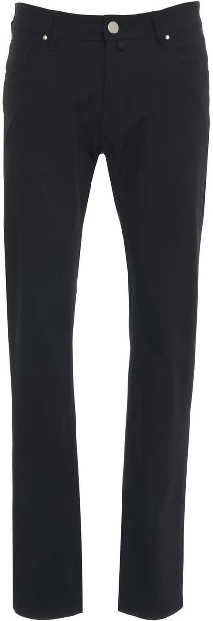 Jacob Cohen Slim fit pants 'Bard Fast' Zwart