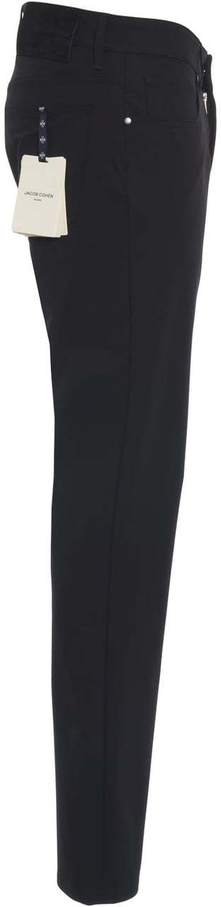 Jacob Cohen Slim fit pants 'Bard Fast' Zwart