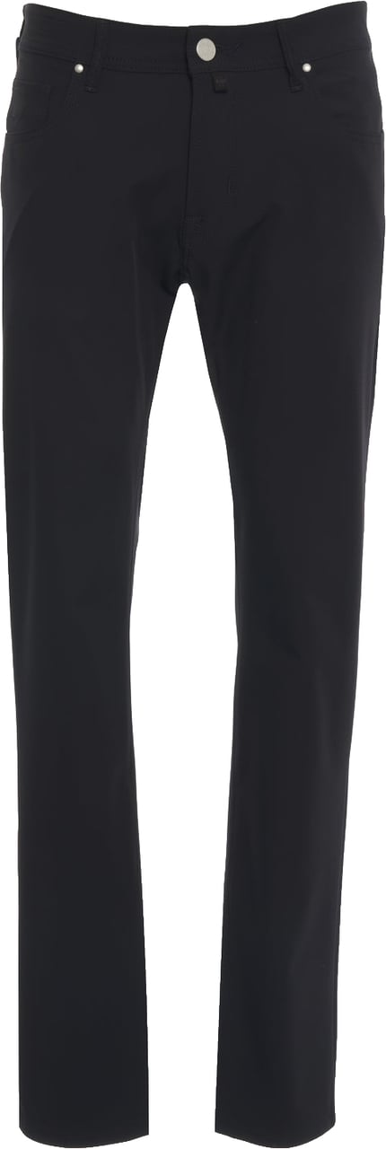 Jacob Cohen Slim fit pants 'Bard Fast' Zwart