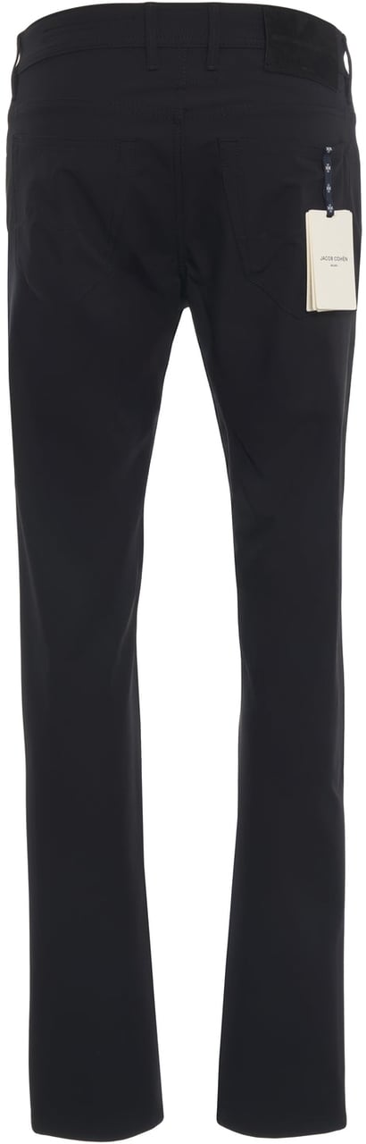 Jacob Cohen Slim fit pants 'Bard Fast' Zwart