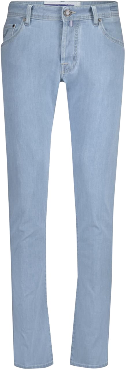 Jacob Cohen Heren Pant 5 Pkt Slim Fit Nick Blauw