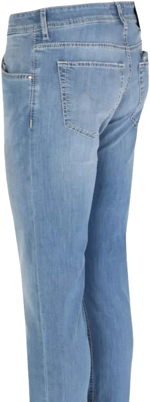 Jacob Cohen Heren Pant 5 Pkt Super Slim Fit Nick Blauw