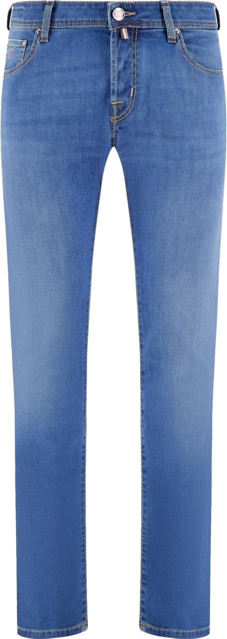 Jacob Cohen Heren Bermuda 5 Pkt Slim Fit Lou Blauw