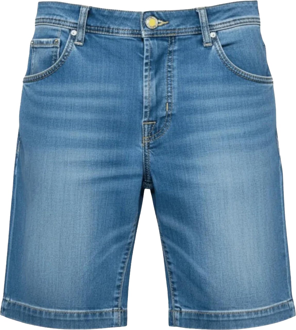 Jacob Cohen Heren Bermuda 5 Pkt Slim Fit Lou Blauw