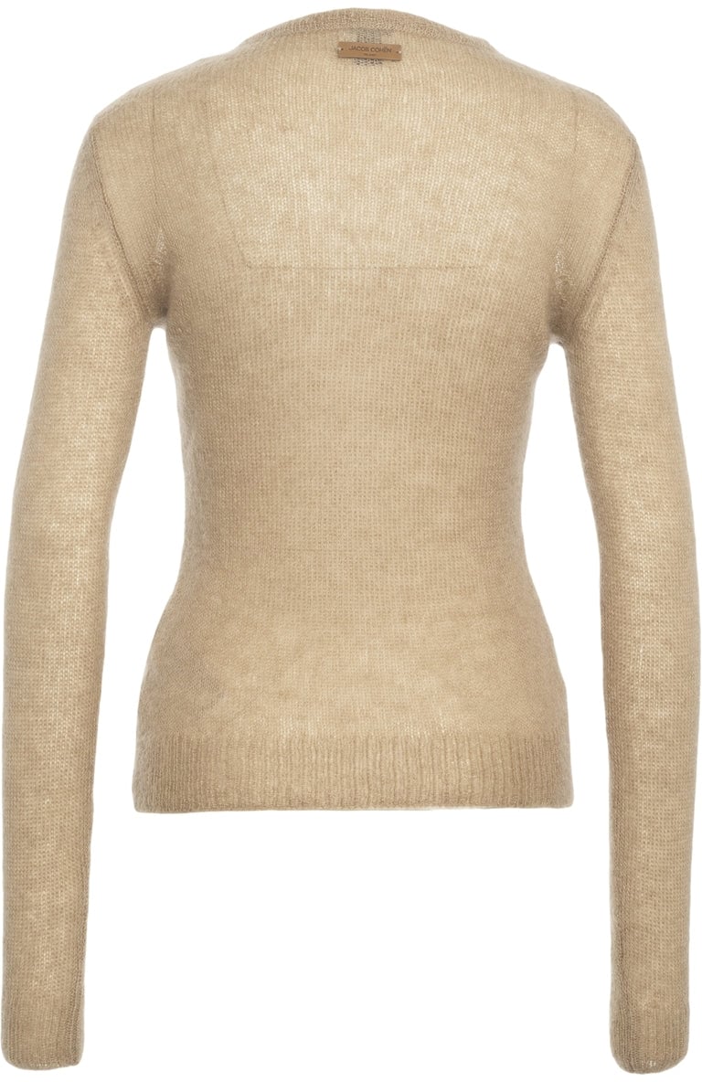 Jacob Cohen Knit shirt with braided detail Beige