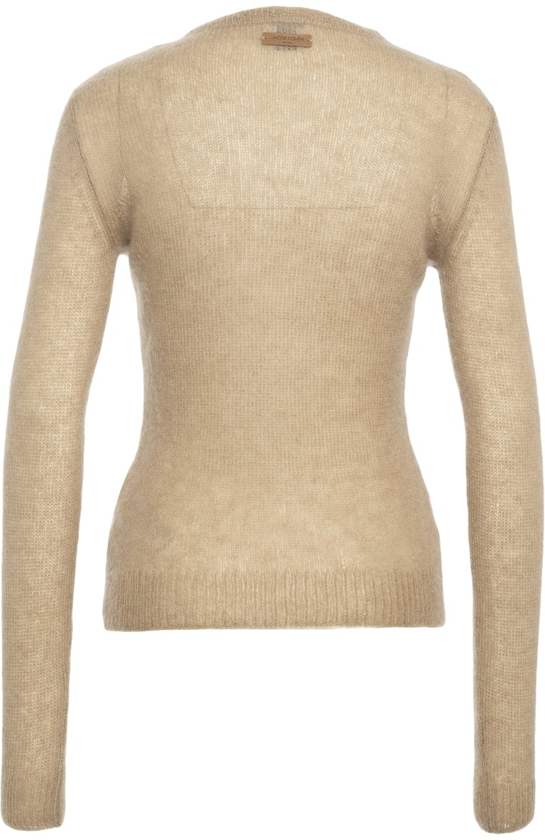 Jacob Cohen Maglia con dettaglio intrecciato Beige