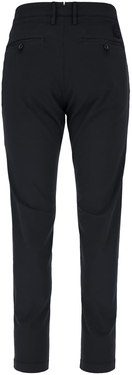 Jacob Cohen Jacob Cohen Midnight blue stretch cotton blend pants Blauw