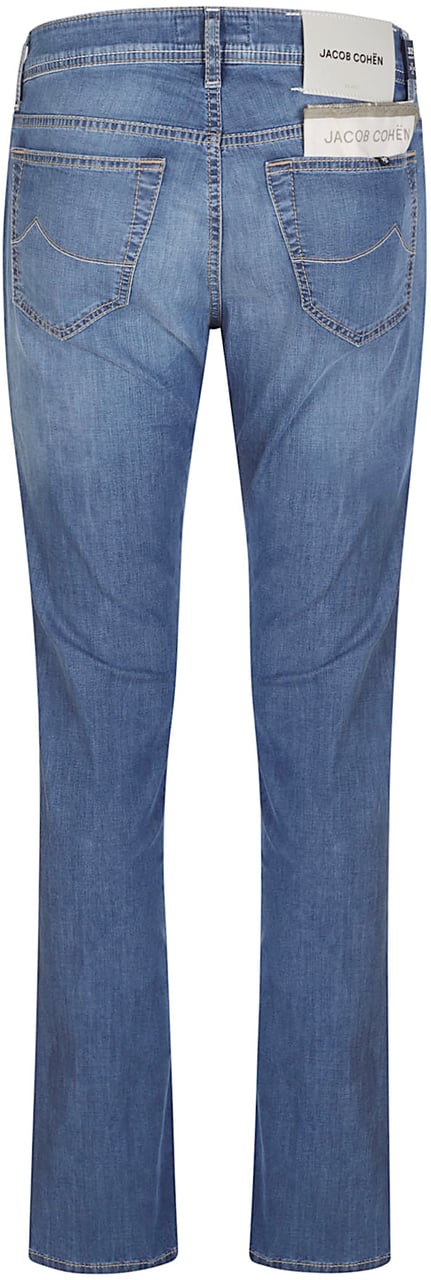 Jacob Cohen 5 Pockets Slim Fit Bard Jeans Blue Blauw