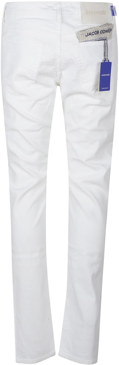 Jacob Cohen 5 Pockets Jeans Slim Fit Bard White Wit