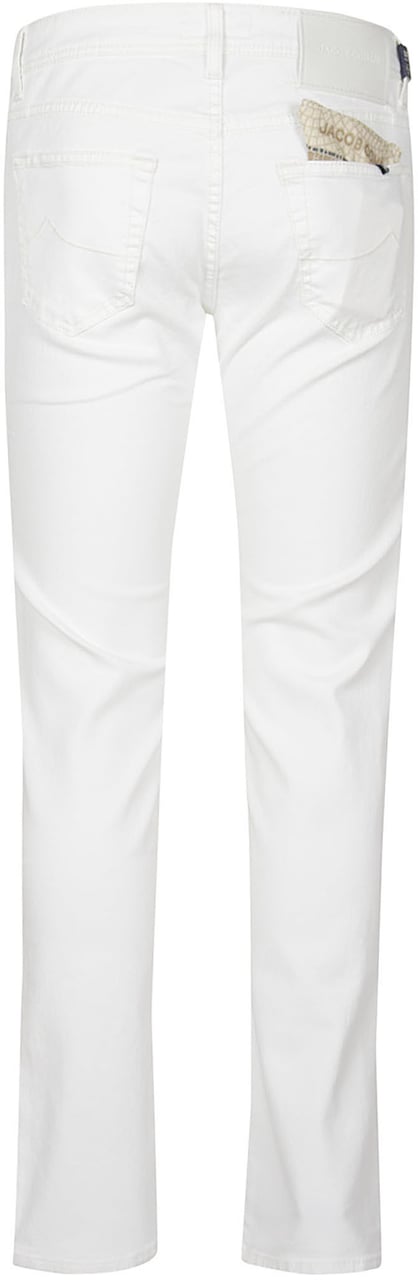 Jacob Cohen 5 Pockets Slim Fit Nick Bull Jeans White Wit