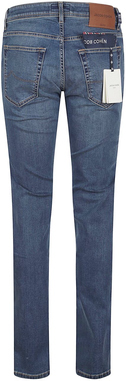 Jacob Cohen 5 Pockets Super Slim Fit Nick Slim Jeans Blue Blauw