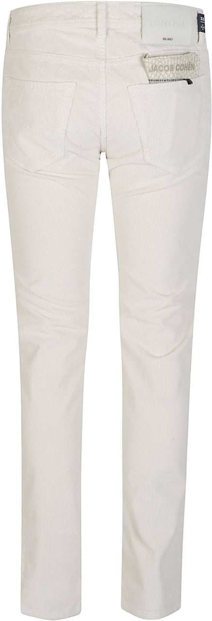 Jacob Cohen 5 Pockets Super Slim Fit Nick Slim Jeans White Wit