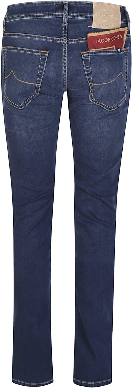 Jacob Cohen 5 Pockets Super Slim Fit Nick Slim Jeans Blue Blauw