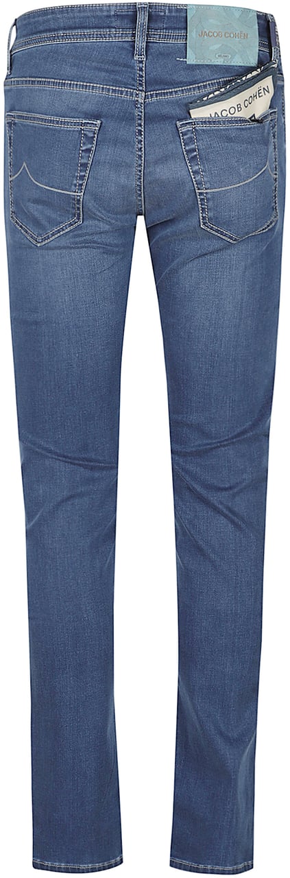 Jacob Cohen 5 Pockets Super Slim Fit Nick Slim Jeans Blue Blauw