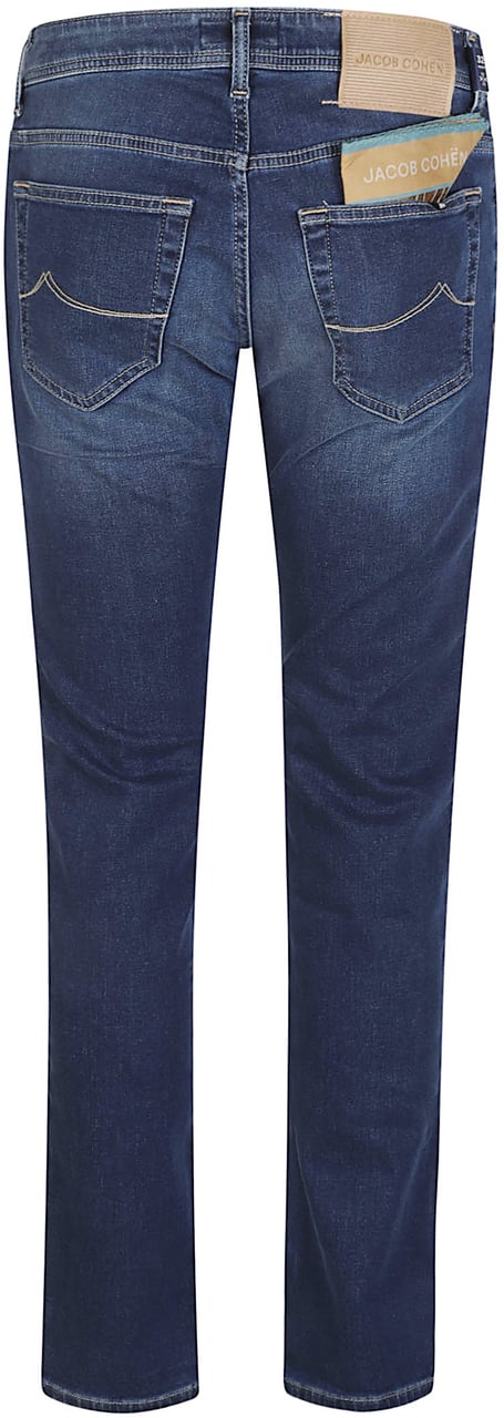 Jacob Cohen 5 Pockets Super Slim Fit Nick Slim Jeans Blue Blauw