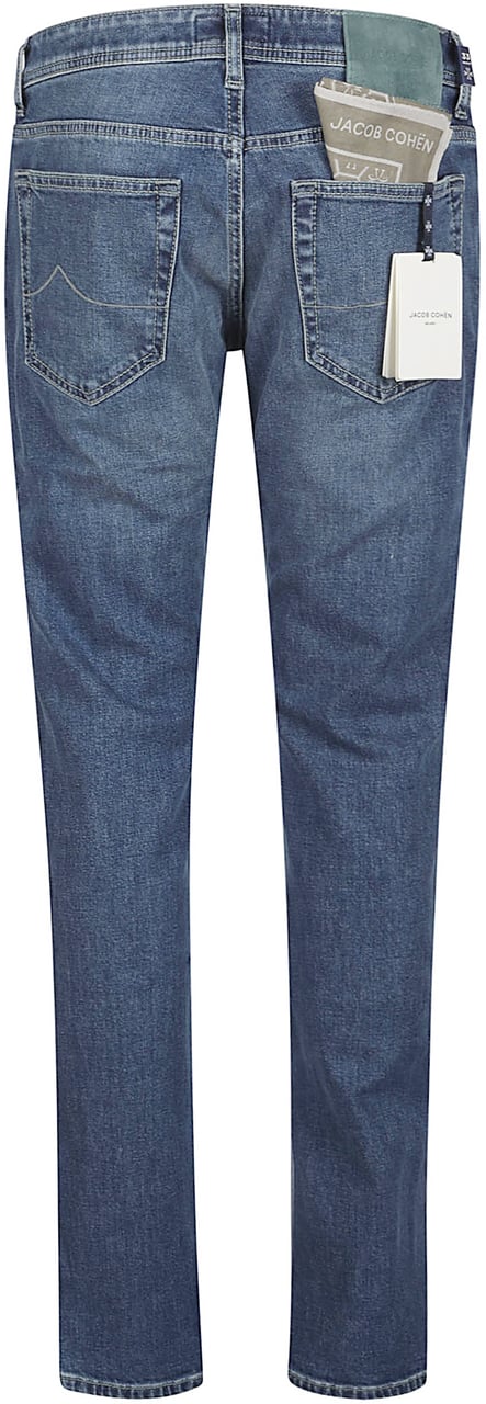 Jacob Cohen 5 Pockets Super Slim Fit Nick Slim Jeans Blue Blauw