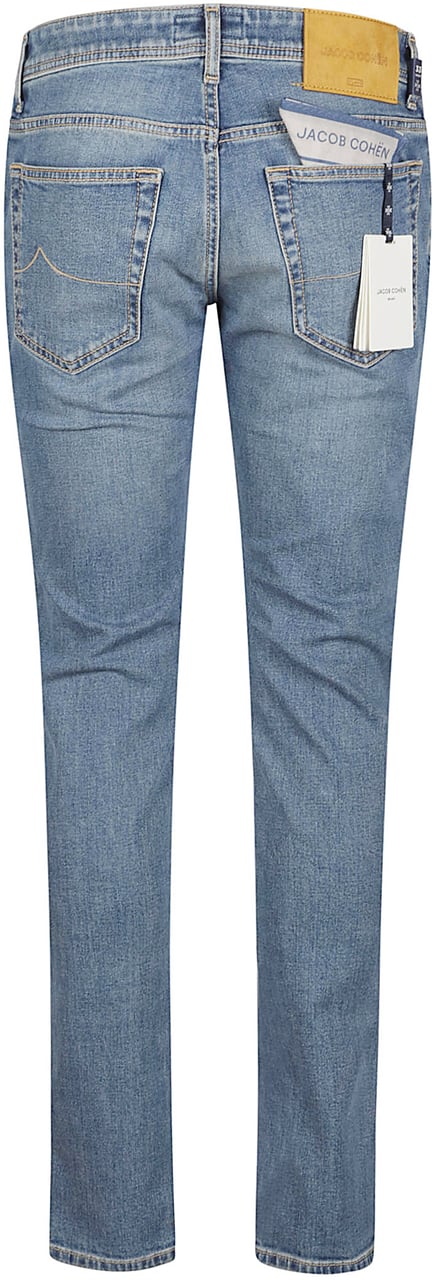Jacob Cohen 5 Pockets Super Slim Fit Nick Slim Jeans Blue Blauw