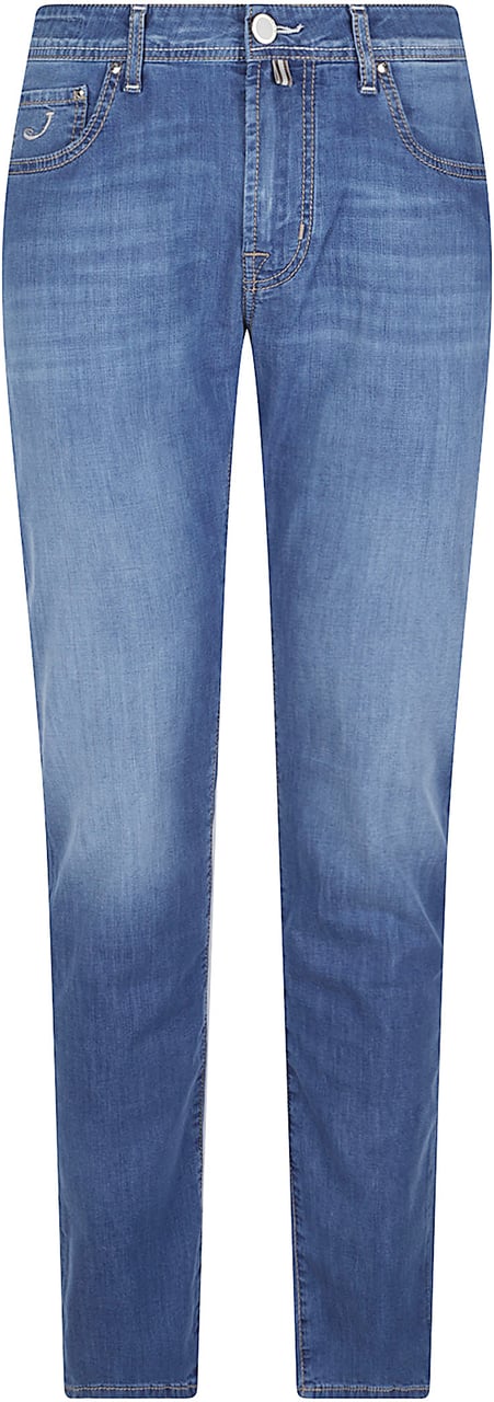 Jacob Cohen 5 Pocket Slim Fit Bard Fast Jeans Blue Blauw