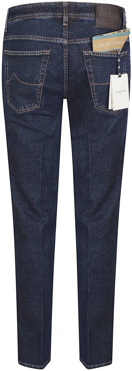Jacob Cohen 5 Pockets Slim Cropped Scott Jeans Blue Blauw