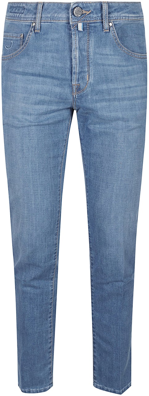 Jacob Cohen 5 Pockets Cropped Slim Fit Scott Jeans Blue Blauw