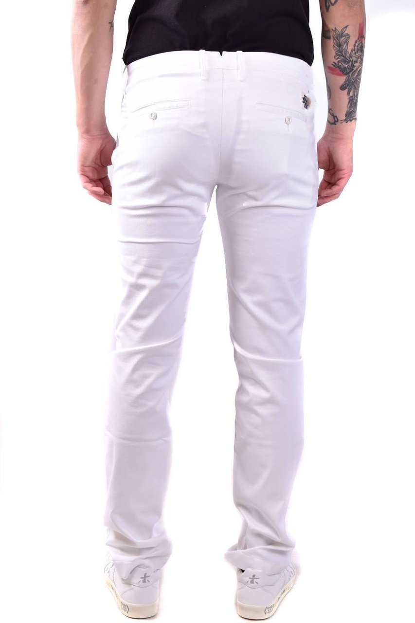 Jacob Cohen Trousers White Wit