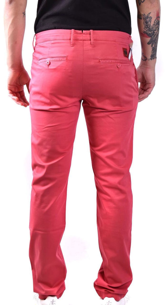Jacob Cohen Trousers Red Rood