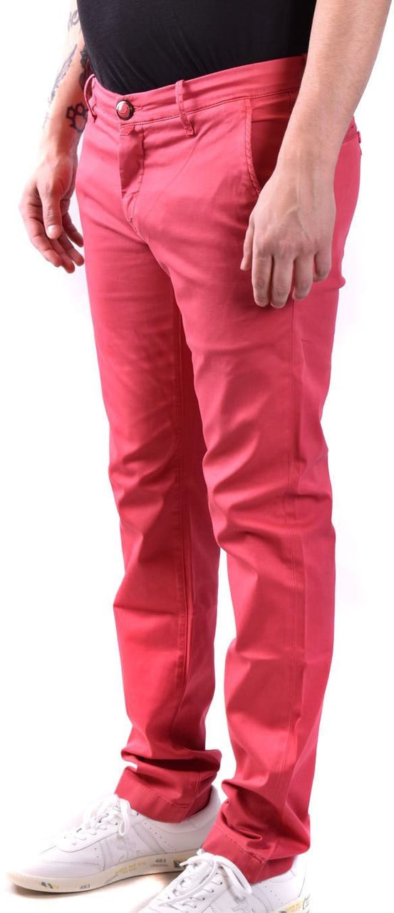 Jacob Cohen Trousers Red Rood
