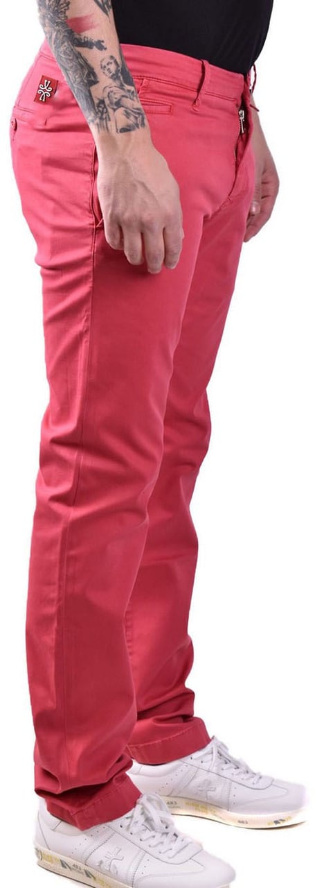 Jacob Cohen Trousers Red Rood