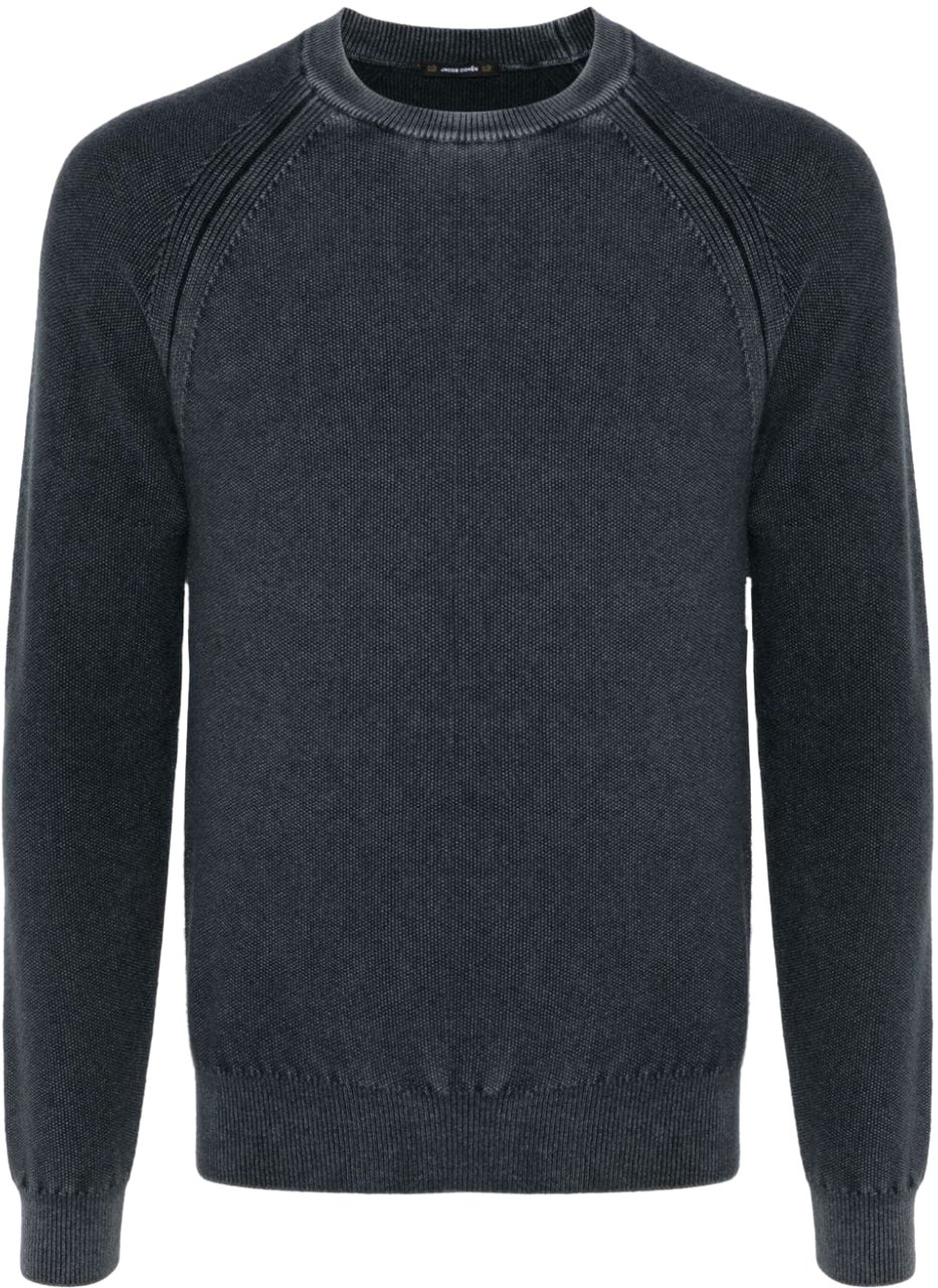 Jacob Cohen Sweaters Blue Blauw