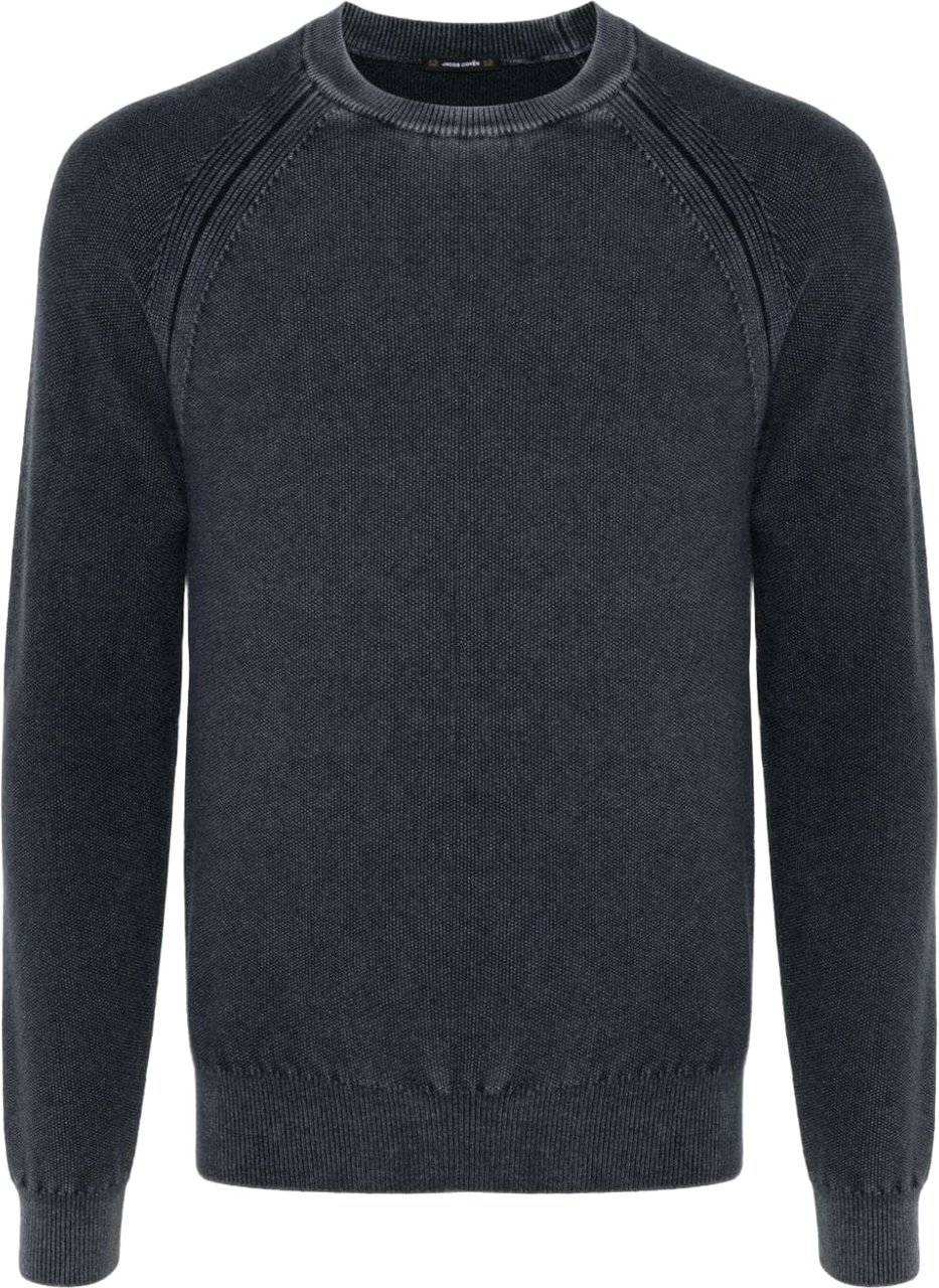 Jacob Cohen Sweaters Blue Navy