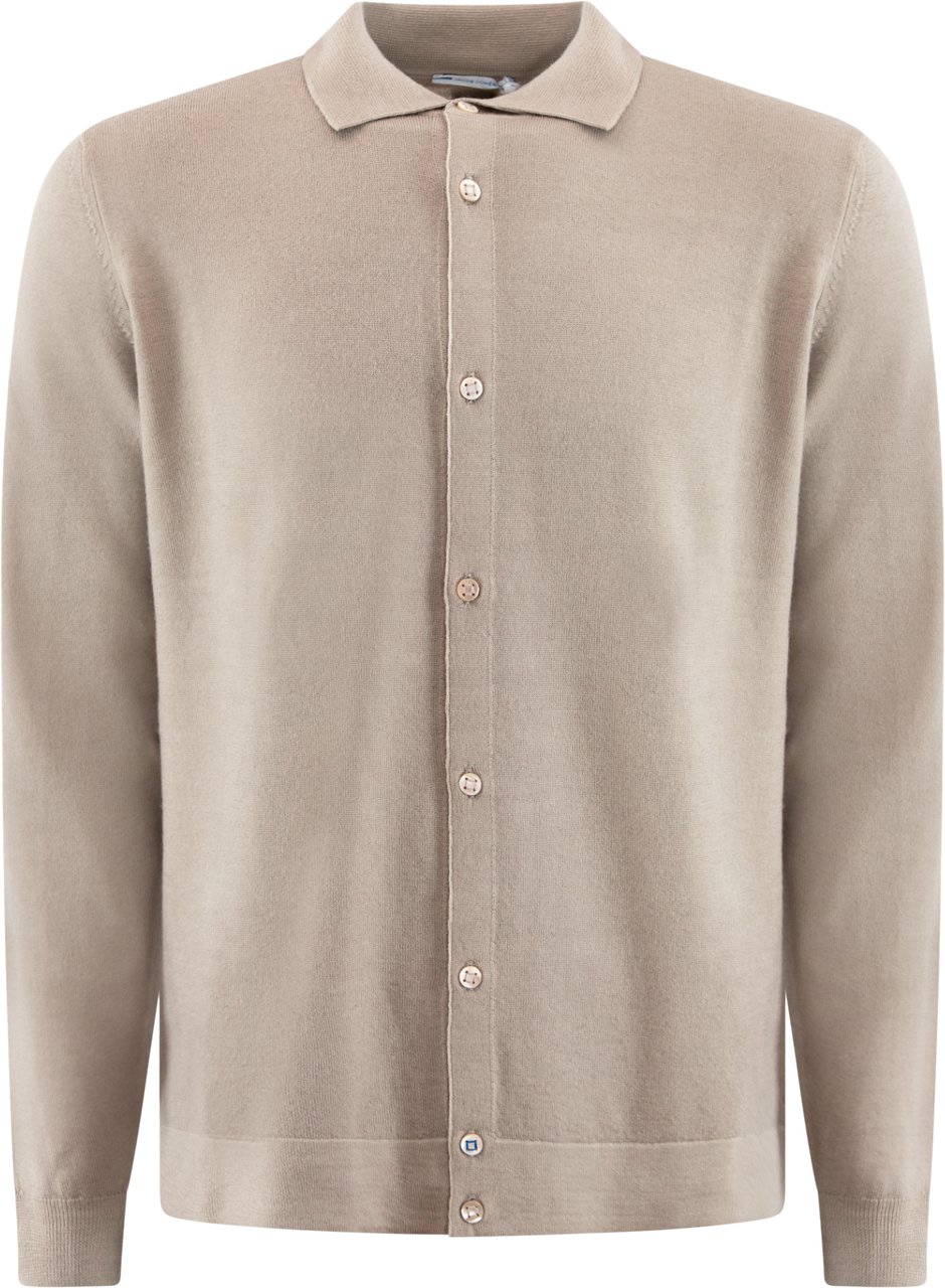 Jacob Cohen Heren Shirt Beige