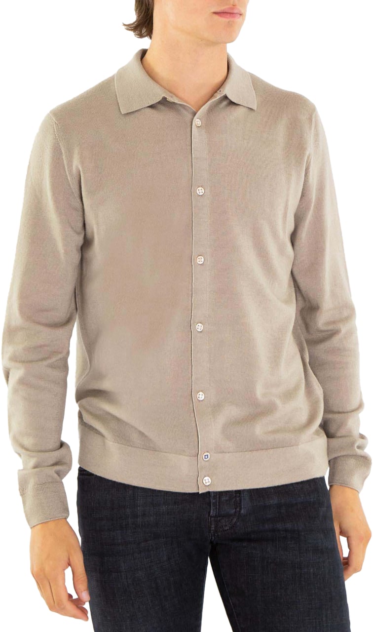 Jacob Cohen Heren Shirt Beige
