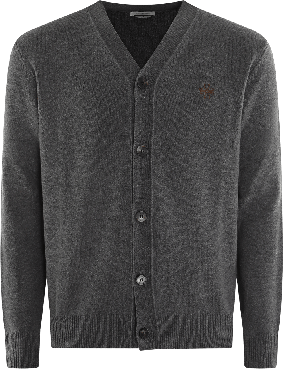 Jacob Cohen Heren Cardigan Lana Cashmere Grijs