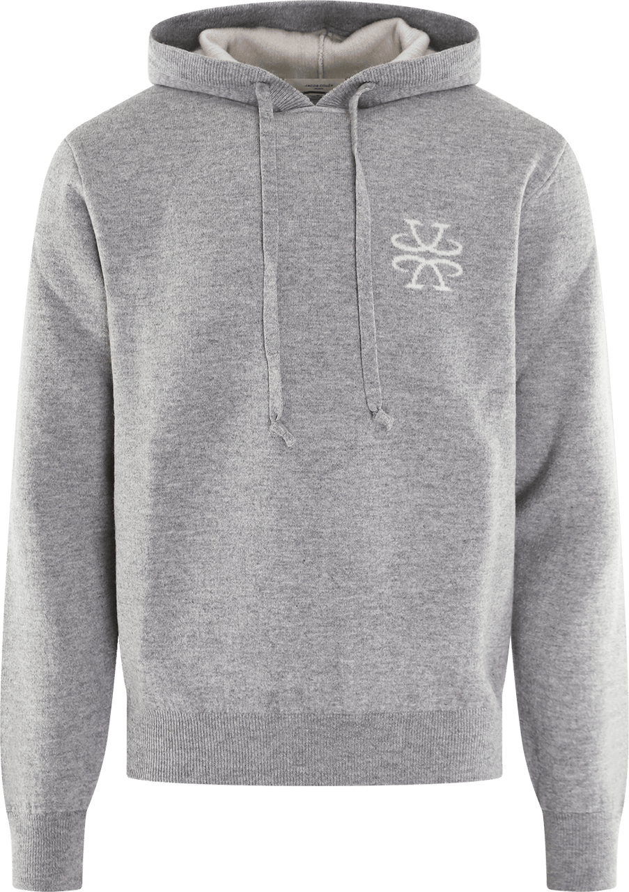 Jacob Cohen Heren Maglia Tubico Jacquard Grijs