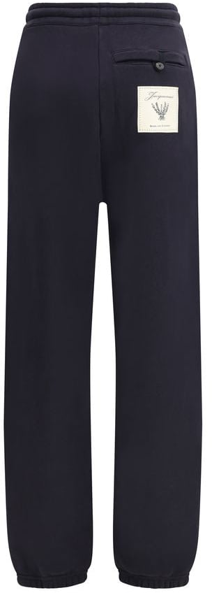 Jacquemus Blue Cotton Joggers (Workout Pants) Blauw