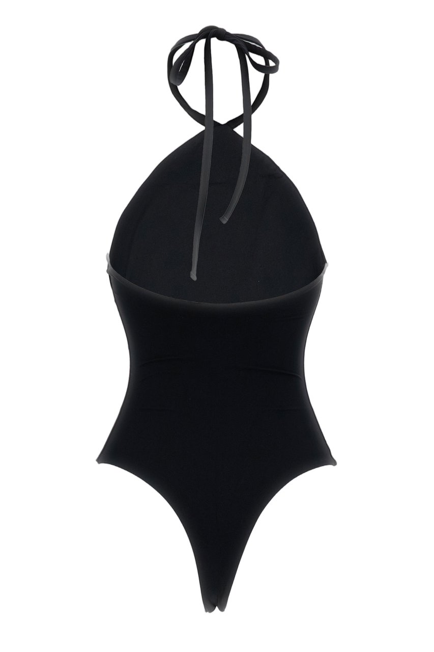 Jacquemus Black Bastide Swimsuit Zwart