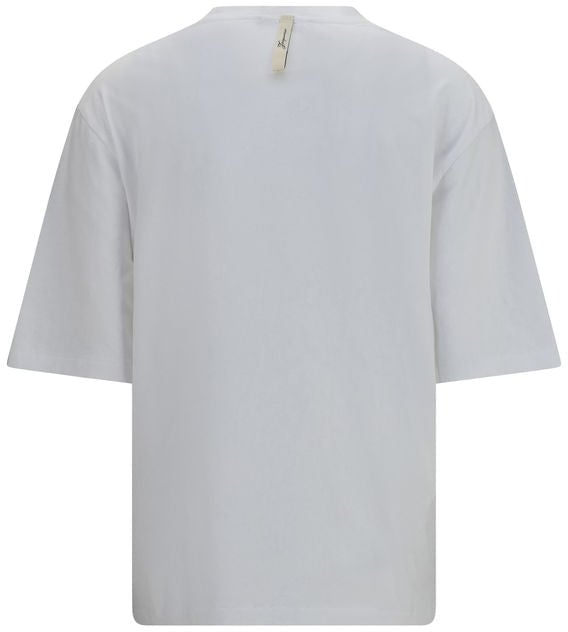 Jacquemus White Cotton T-Shirt Wit