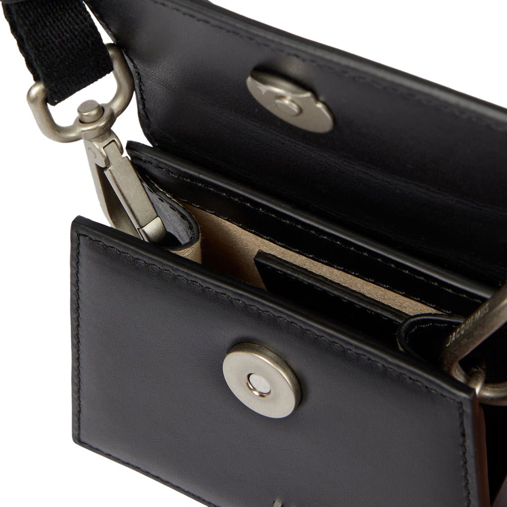 Jacquemus Jacquemus Le Chiquito Crossbody Bag, black Dierenprint