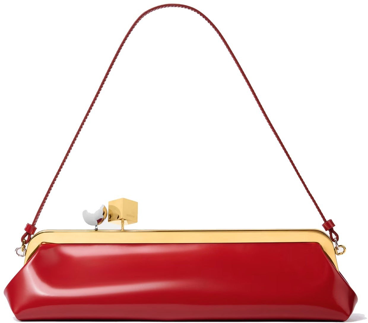 Jacquemus Jacquemus The Salon Long Clutch Bag Rood