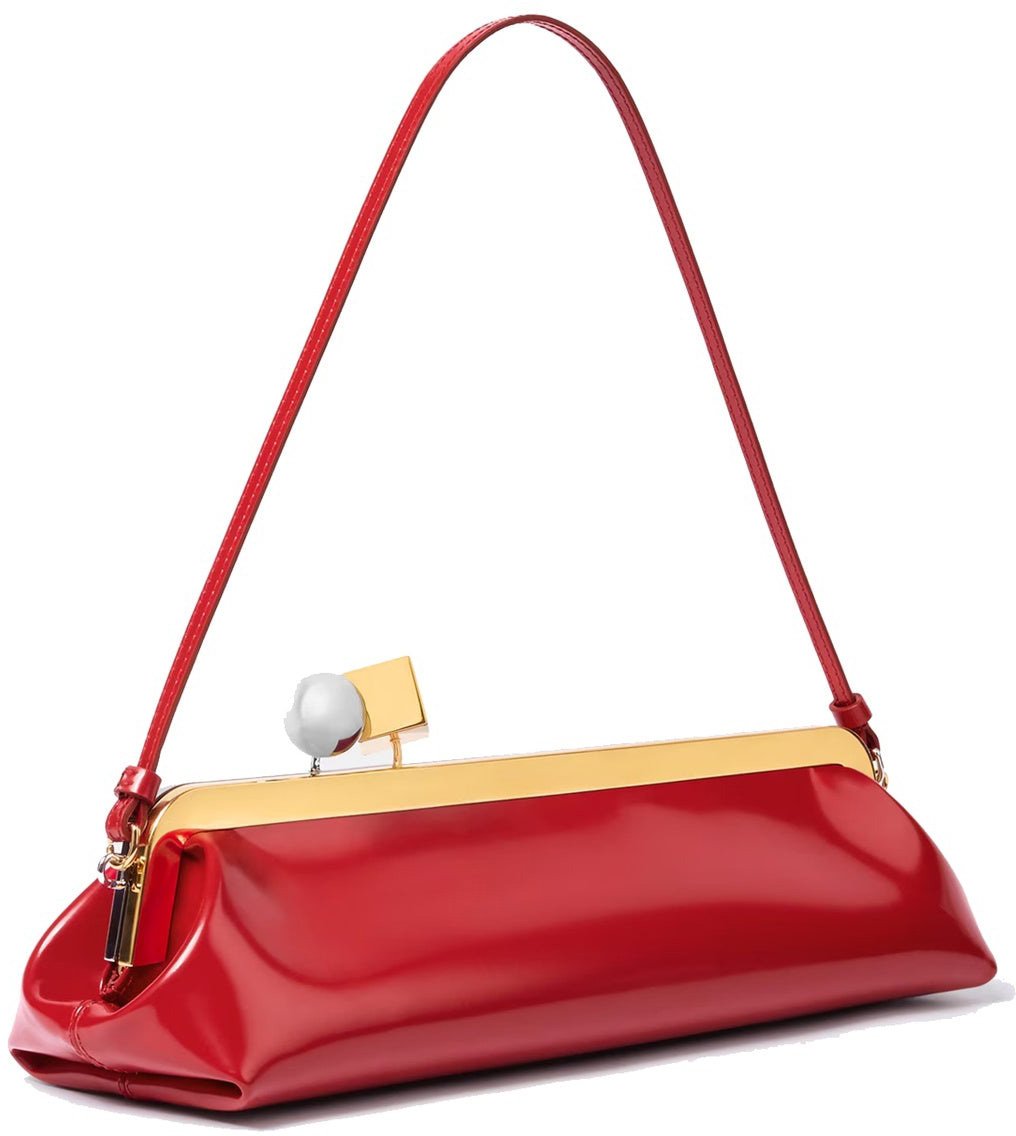 Jacquemus Jacquemus The Salon Long Clutch Bag Rood