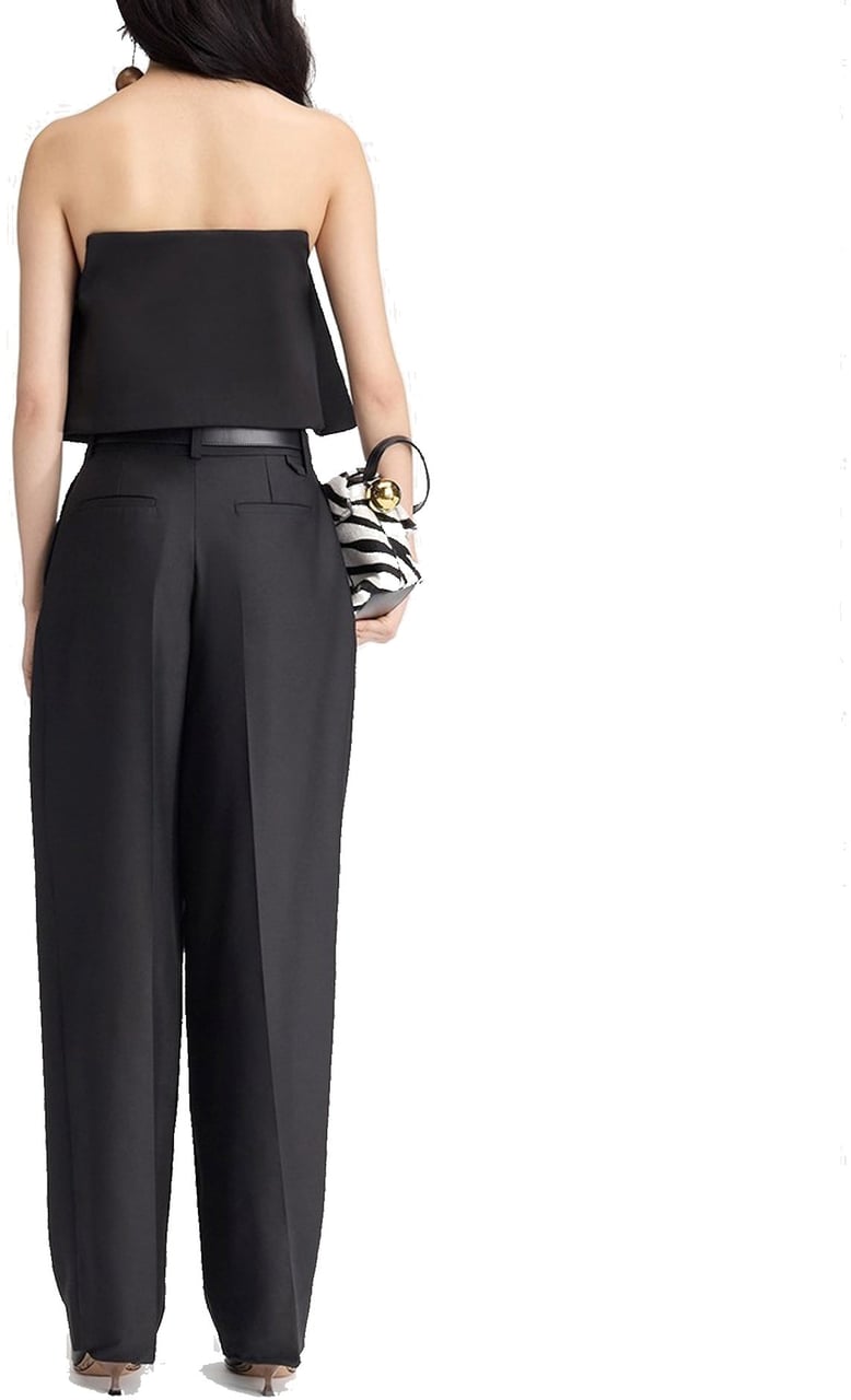 Jacquemus Jacquemus Curzio Flared Pants Zwart