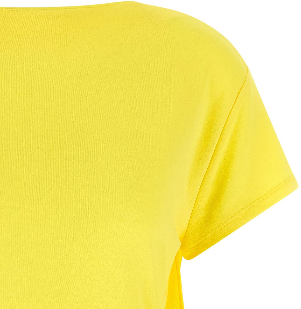 Jacquemus Bicolor Viscose T-Shirt Geel