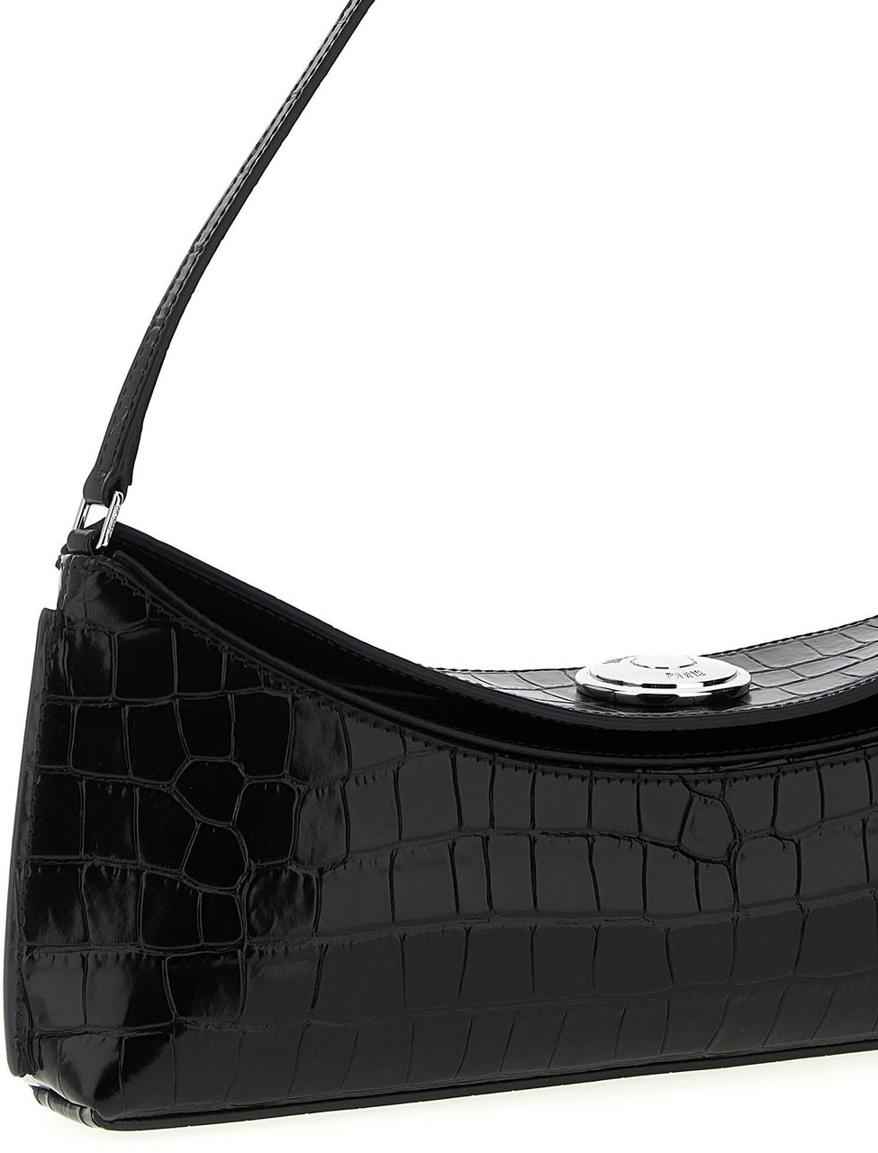 Jacquemus Black Calfskin Shoulder Bag Zwart