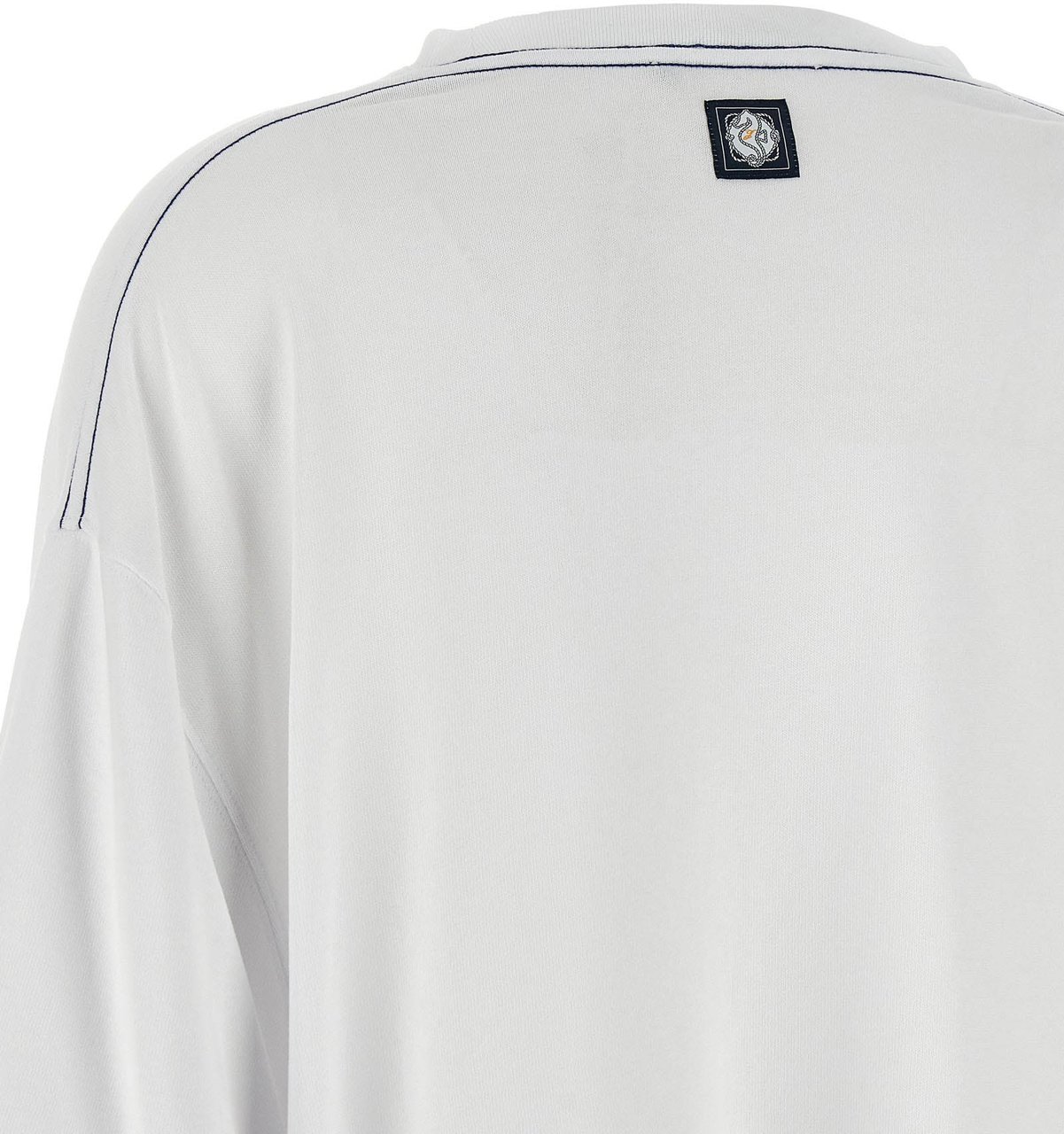 Jacquemus Blue Cotton T-Shirt Blauw