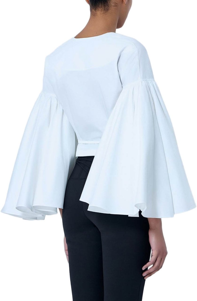 Jacquemus White Classic Short Sleeve Crew Neck Top Wit