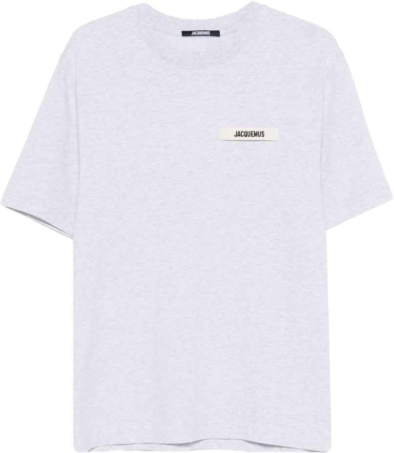 Jacquemus Casual Grey T-Shirt Grijs