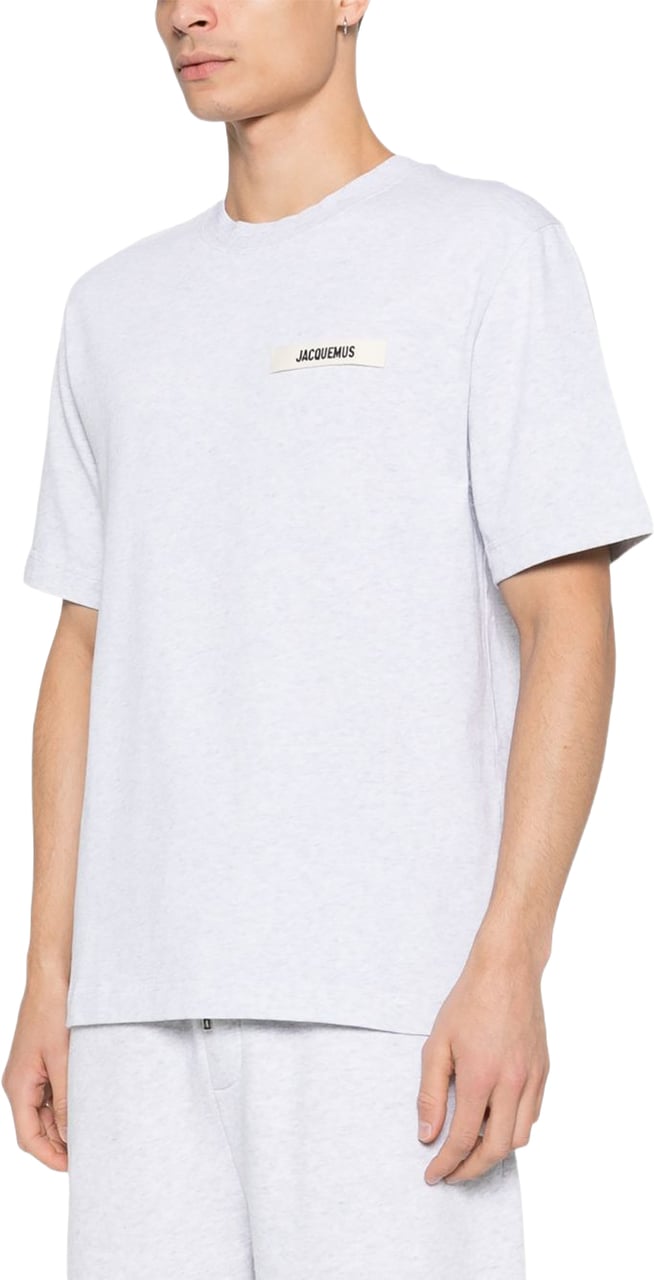 Jacquemus Casual Grey T-Shirt Grijs