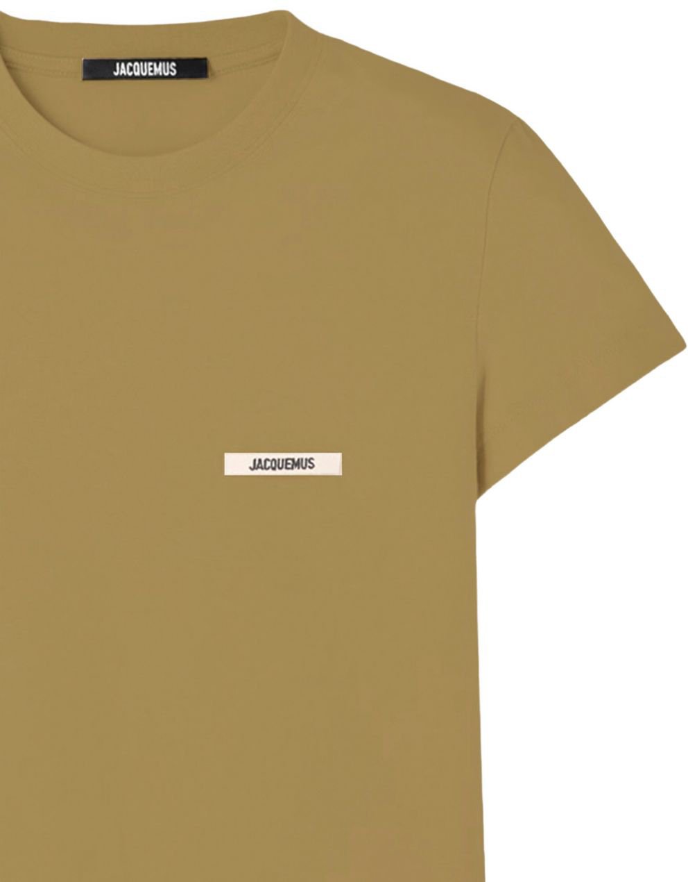 Jacquemus Boxy Silhouette Beige Top Neutraal
