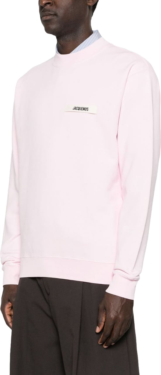 Jacquemus Light Pink Knit Sweater Paars