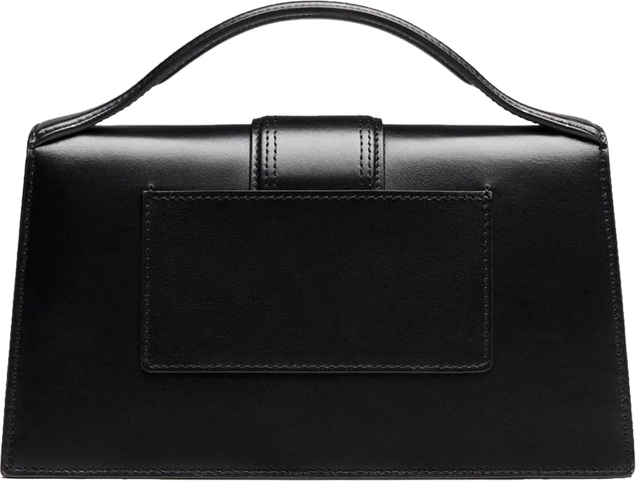 Jacquemus Jacquemus Le Grand Bambino Bag - Gold Logo Zwart